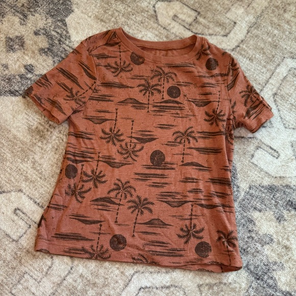 Old navy orange palm tree tshirt - Picture 1 of 6